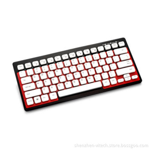 Mini keyboard, 2.4G wireless, mini receiver, fashion and practical design